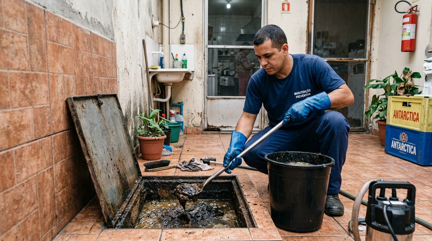 Limpeza de Caixa de Gordura perto de mim em Canoas‑RS